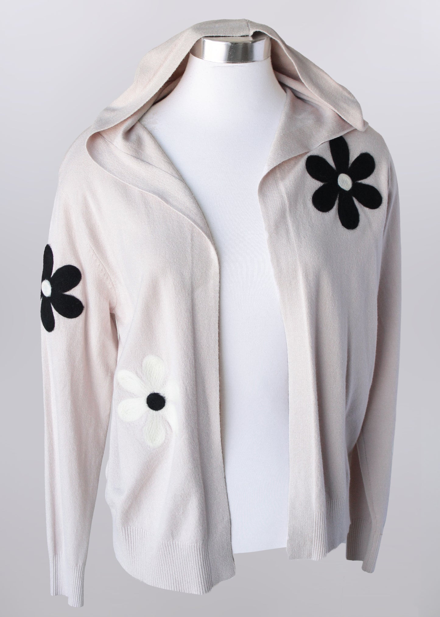 Cardigan with Flowers