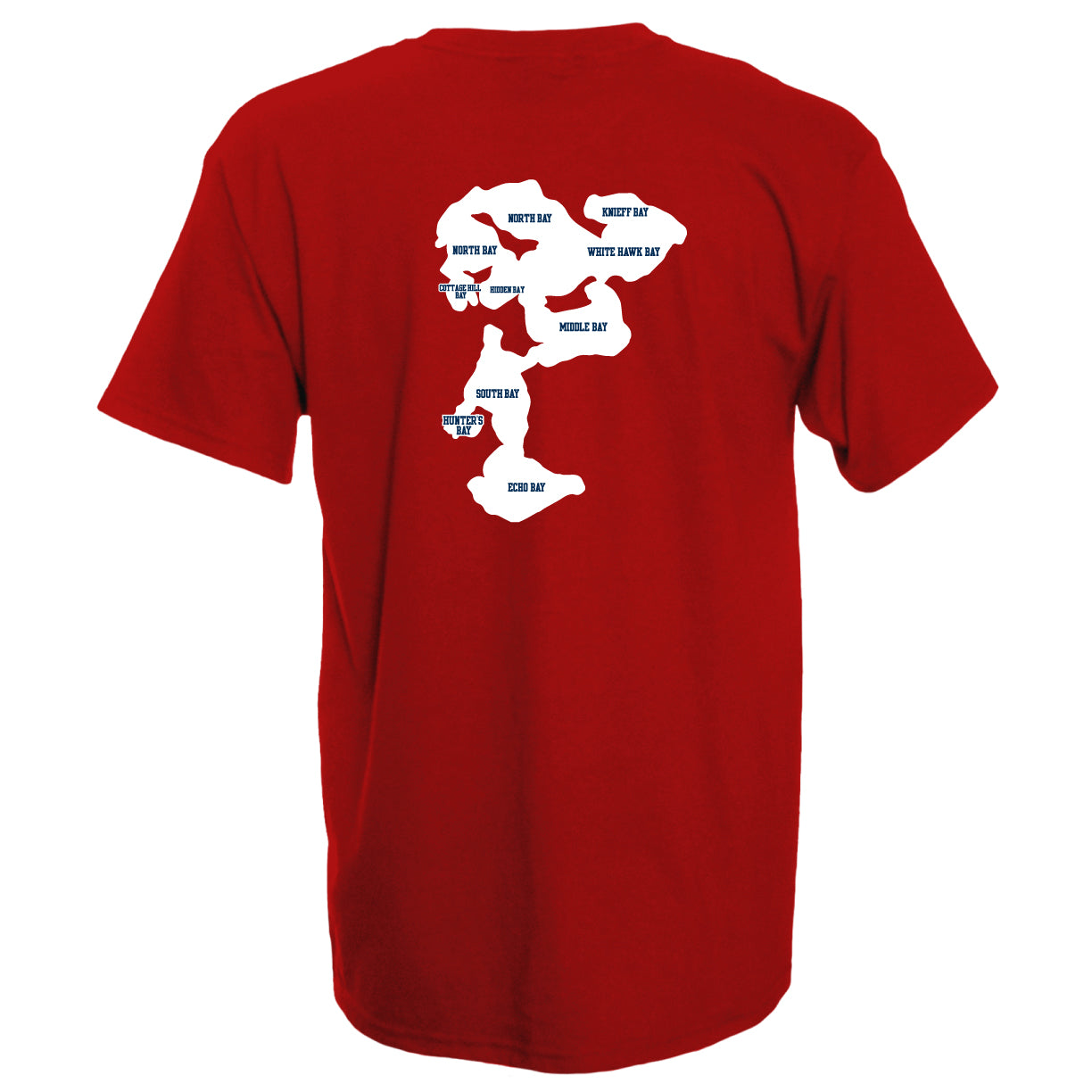 Bay Lake Cruiser Tee - Ruby