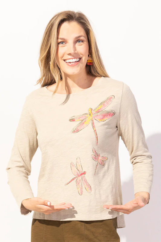 Dragonfly Boxy Tee