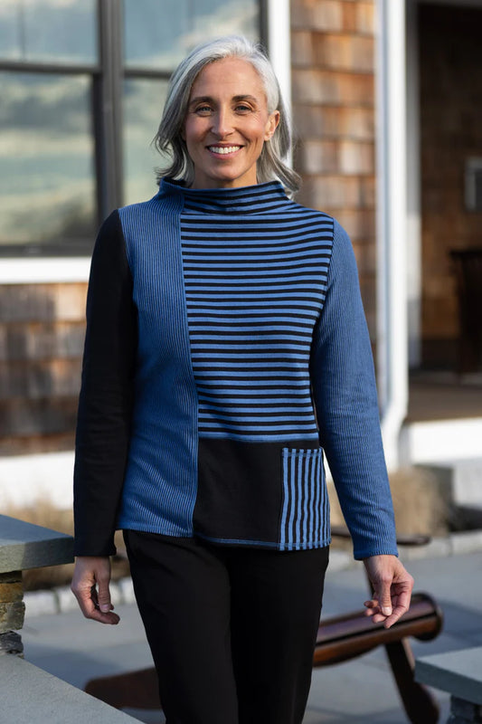 Color Block Pullover