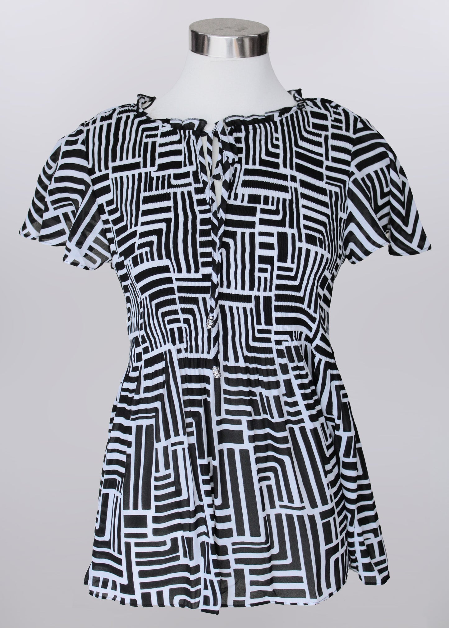 Geometric Blouse