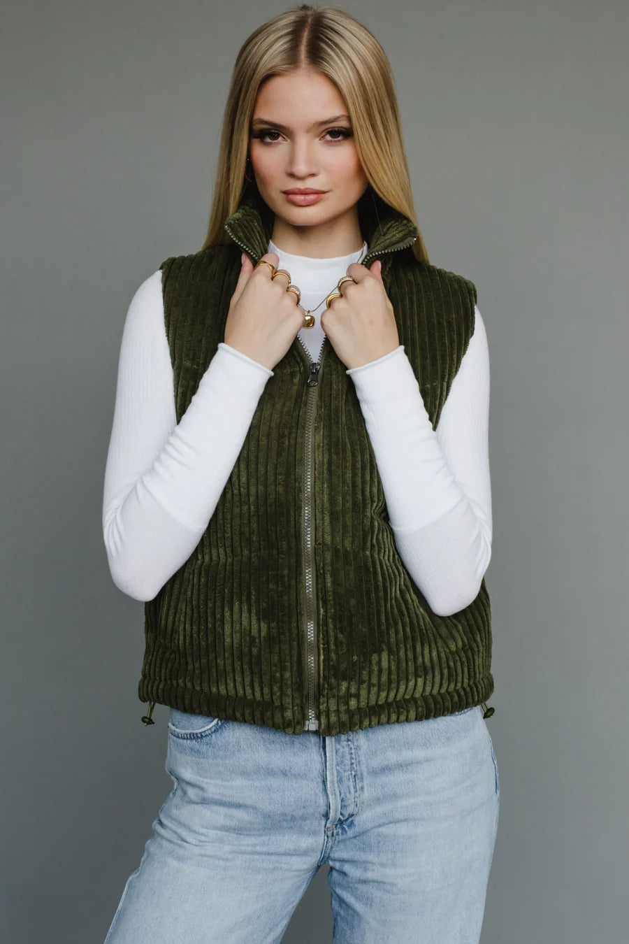 Taysha Corduroy Vest