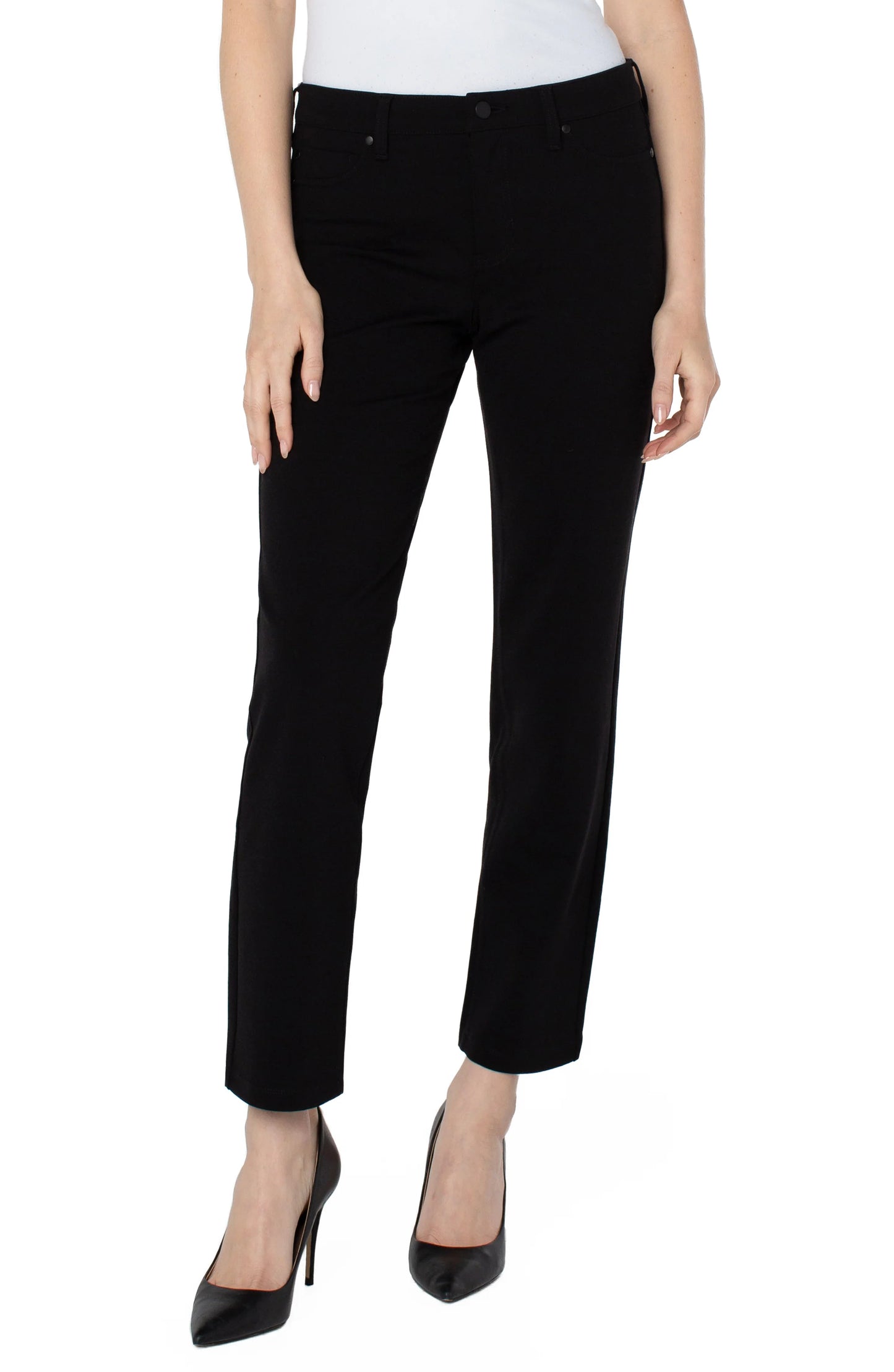 Madonna Knit Slim -Black