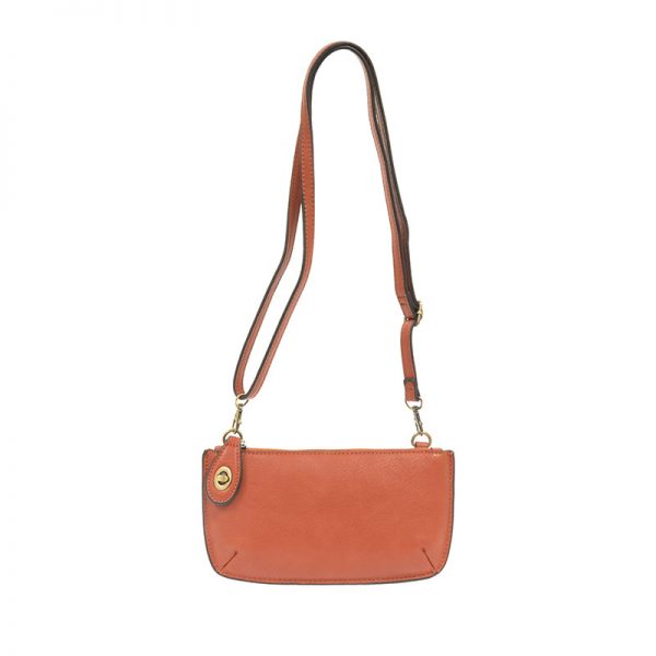 Cinnamon Mini Crossbody Wristlet Clutch