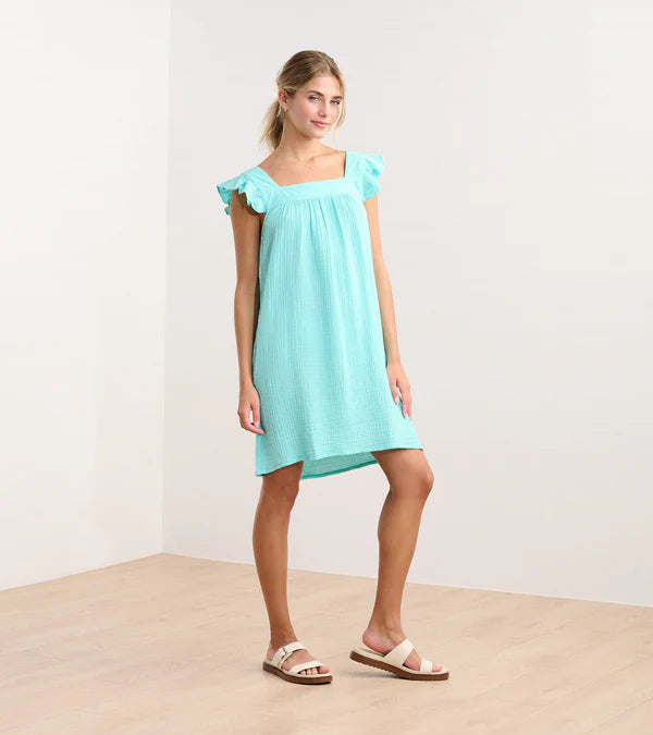 Flutter Sleeve Dress