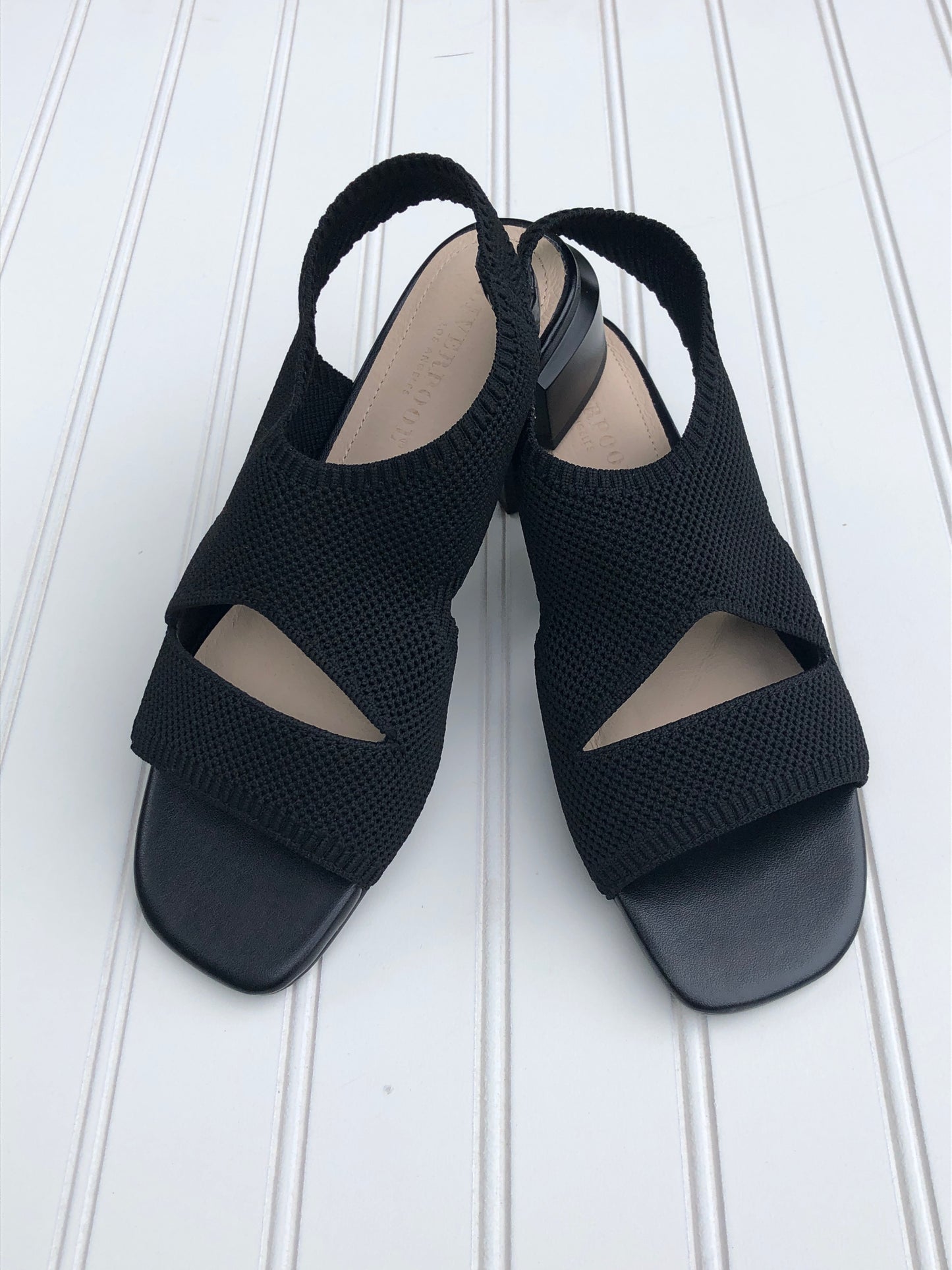 Black Pacific Slip On Sandal