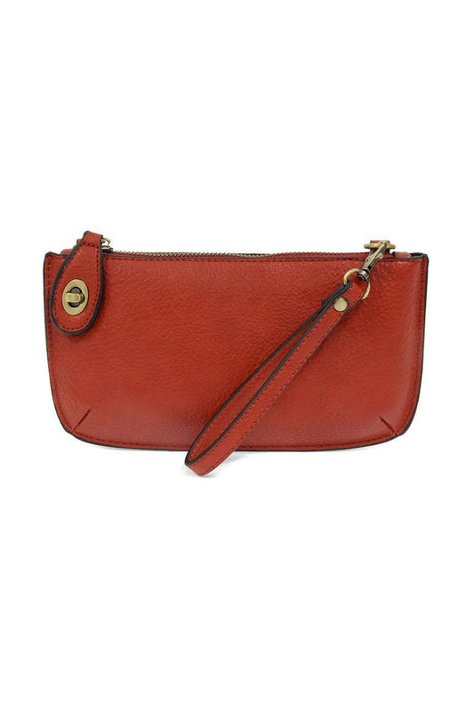 Mini Crossbody Wristlet - Cherry Red