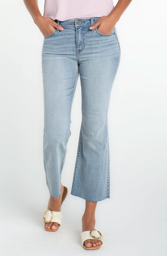 Hannah Crop Flare w/Crop Hem