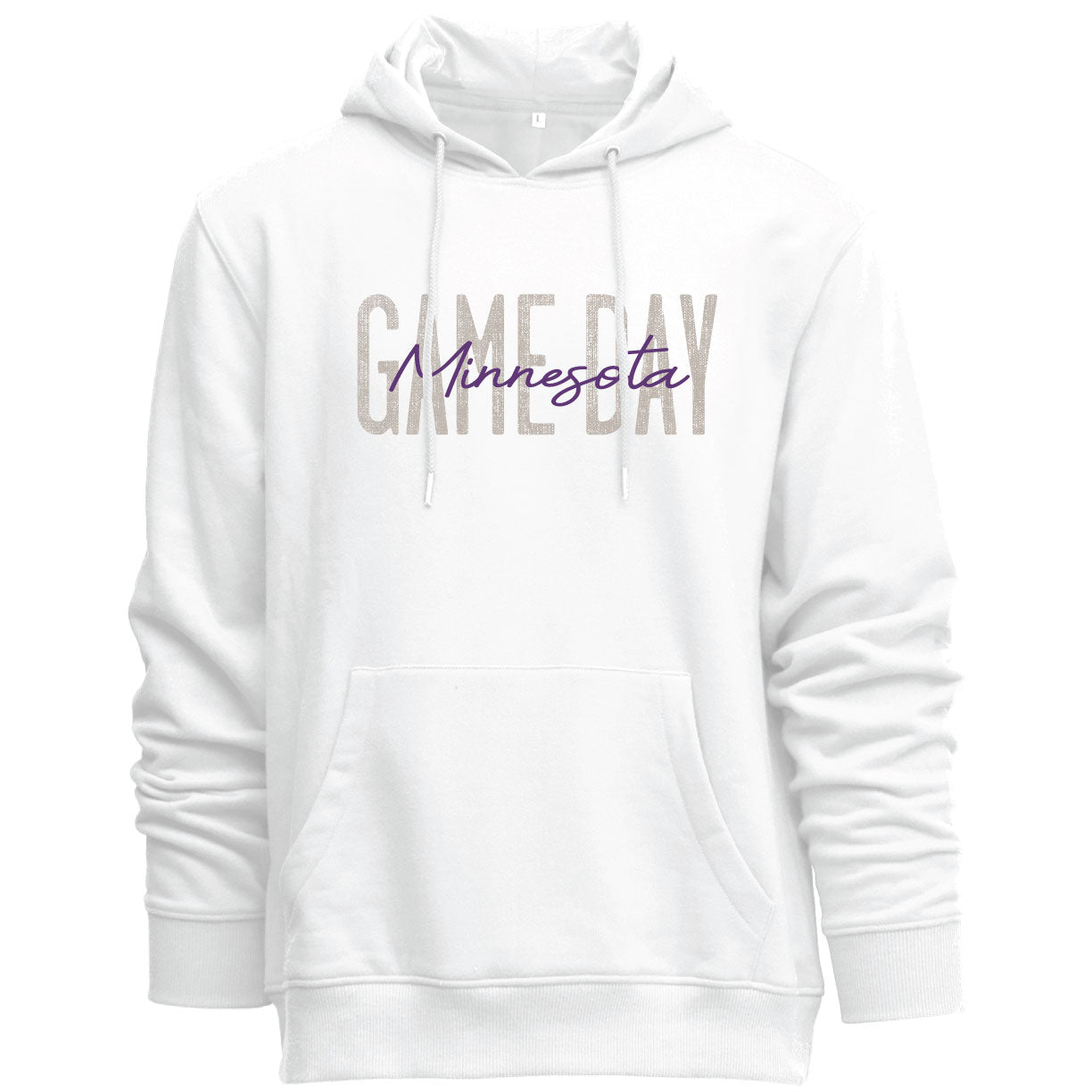 MN Game Day Hoodie -White
