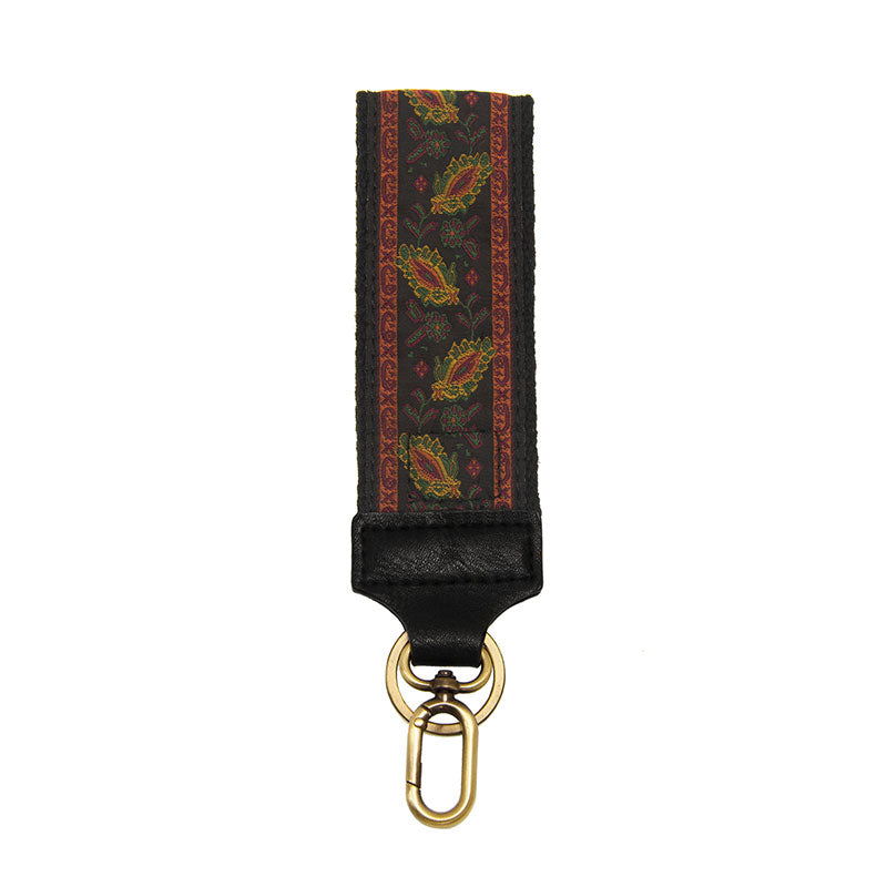 Multi Floral Brocade Easy Find Wristlet