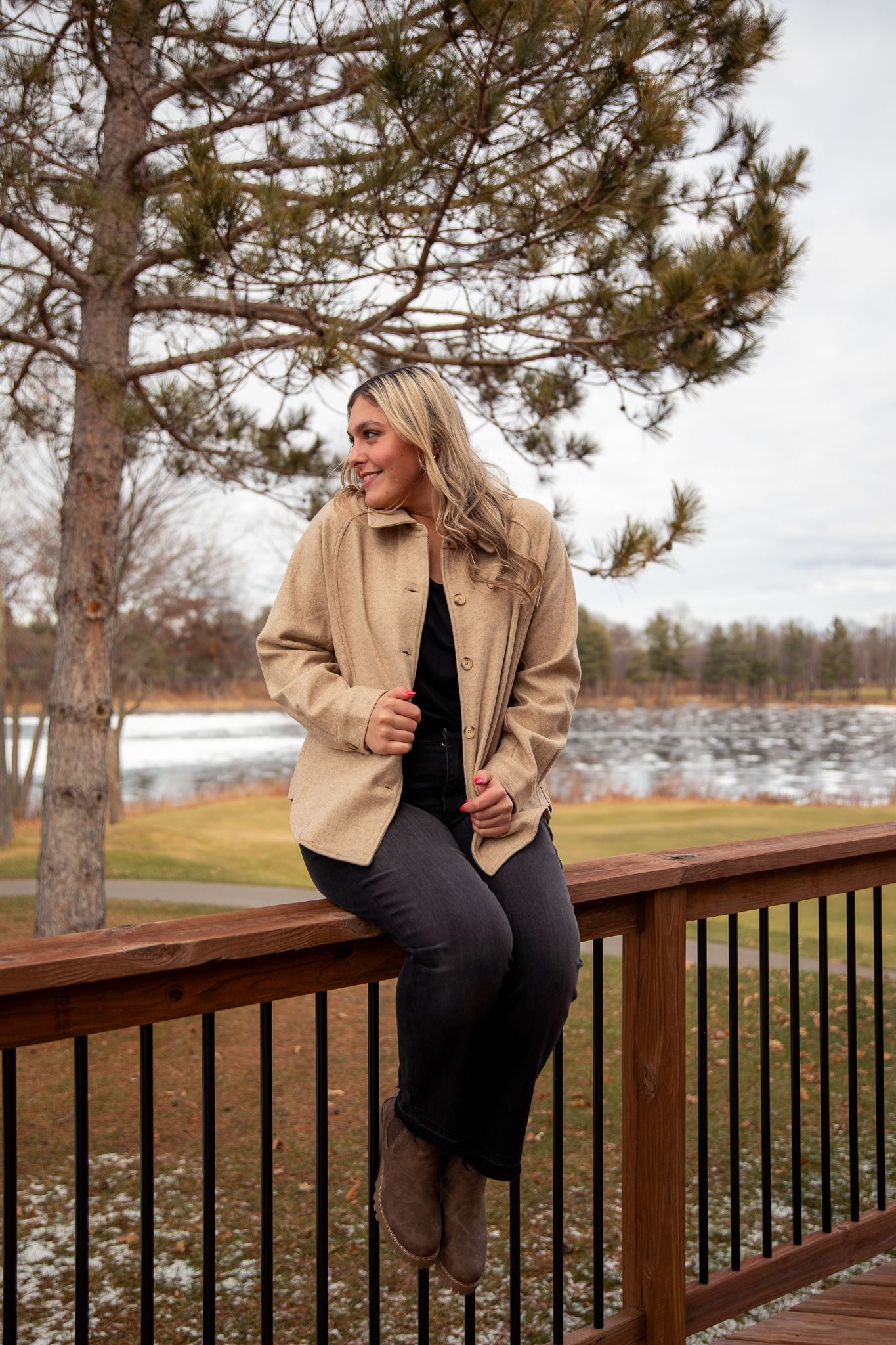 Button Down Shirt Jacket