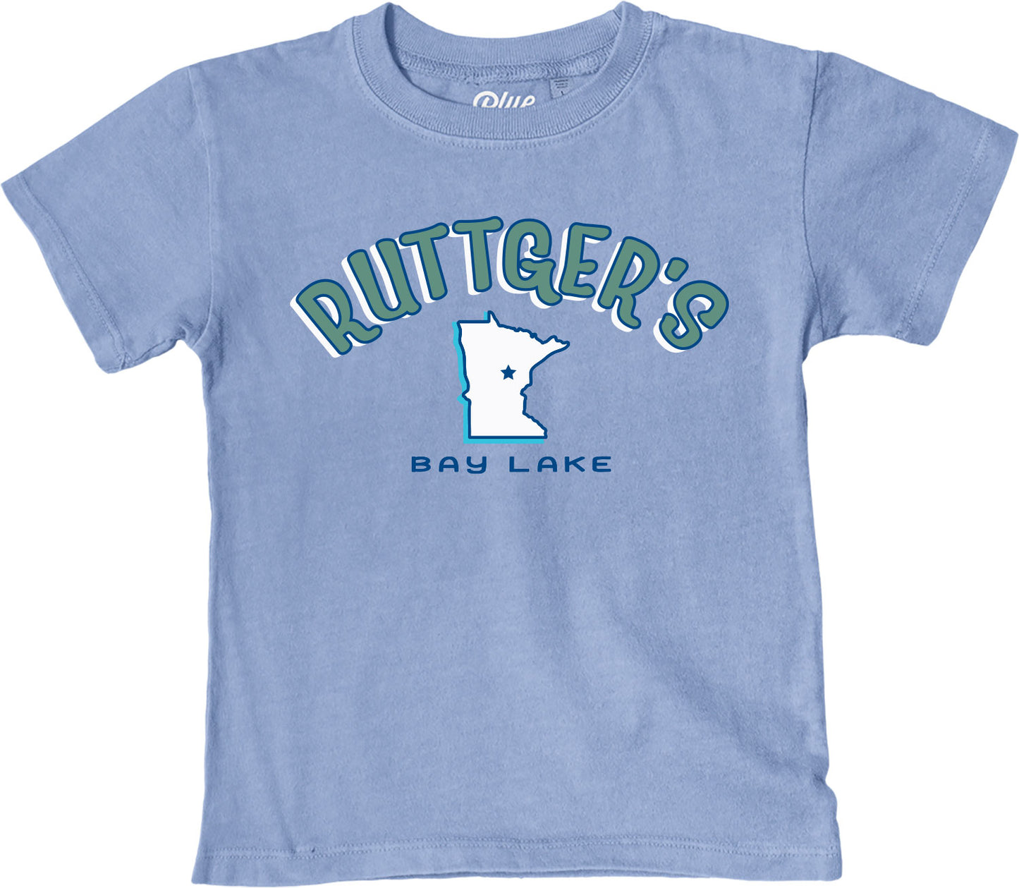 Ruttger's Toddler Tee - Cornflower