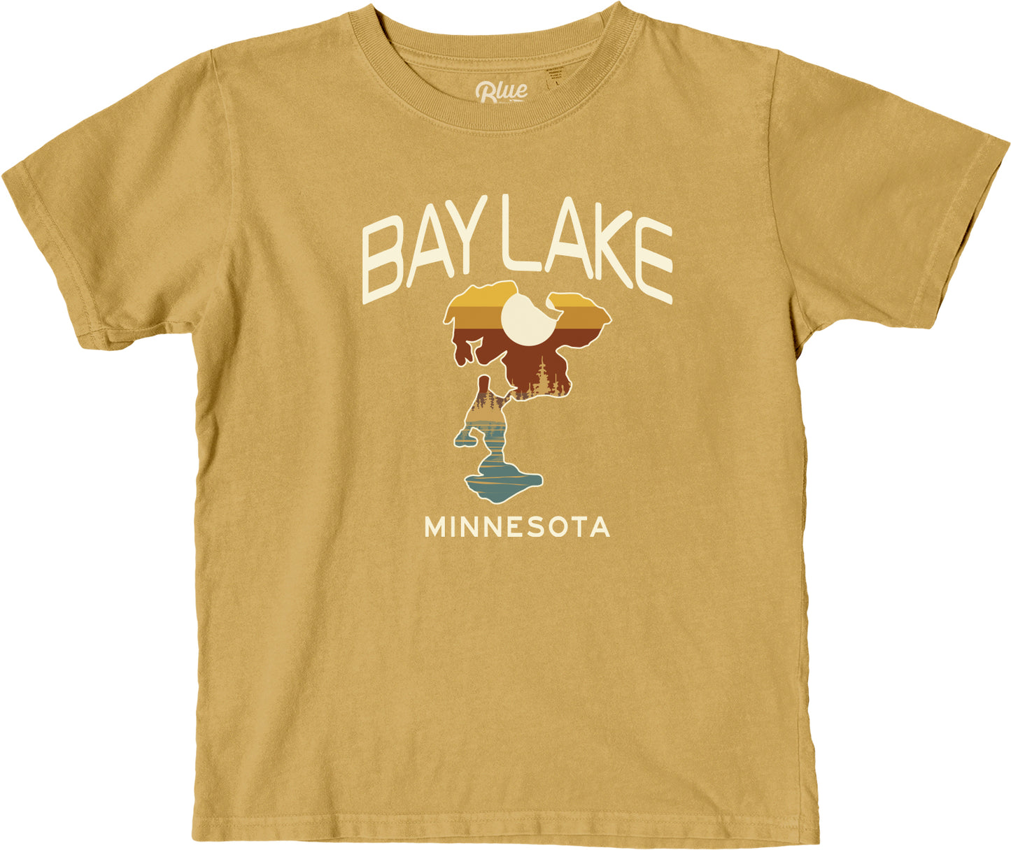 Bay Lake Acerbic Tee - Mustard
