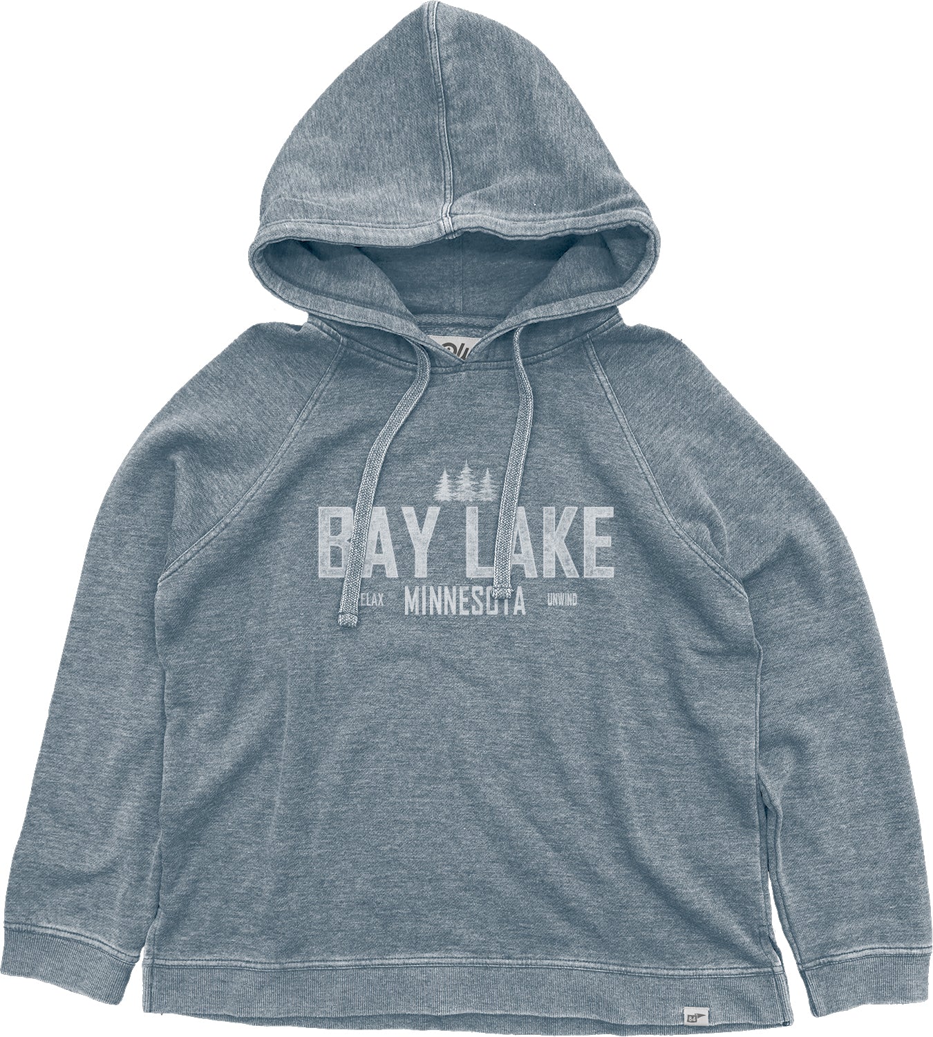Bay Lake Burnout Hood - Glacier