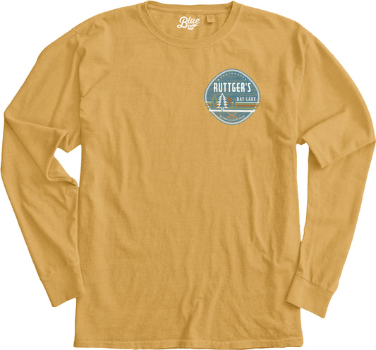 Ruttger's Cristily Pines X'D Paddles Longsleeve - Mustard