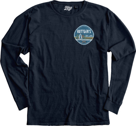 Ruttger's Cristily Pines X'D Paddles Longsleeve - Navy