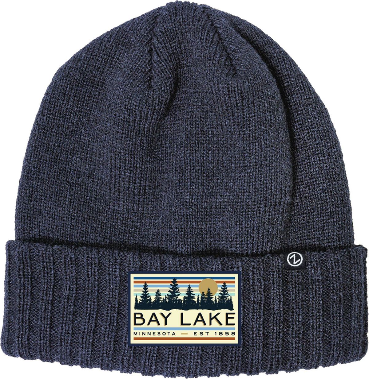 Knit Cuff Beanie - Navy