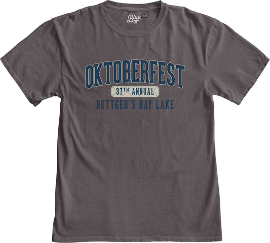 Ruttger's Dyed Ringspun Oktoberfest Tee - Amthyst