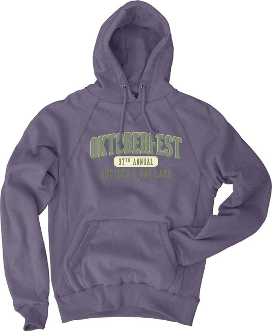 Oktoberfest Fleece Pullover Hood - Lavender