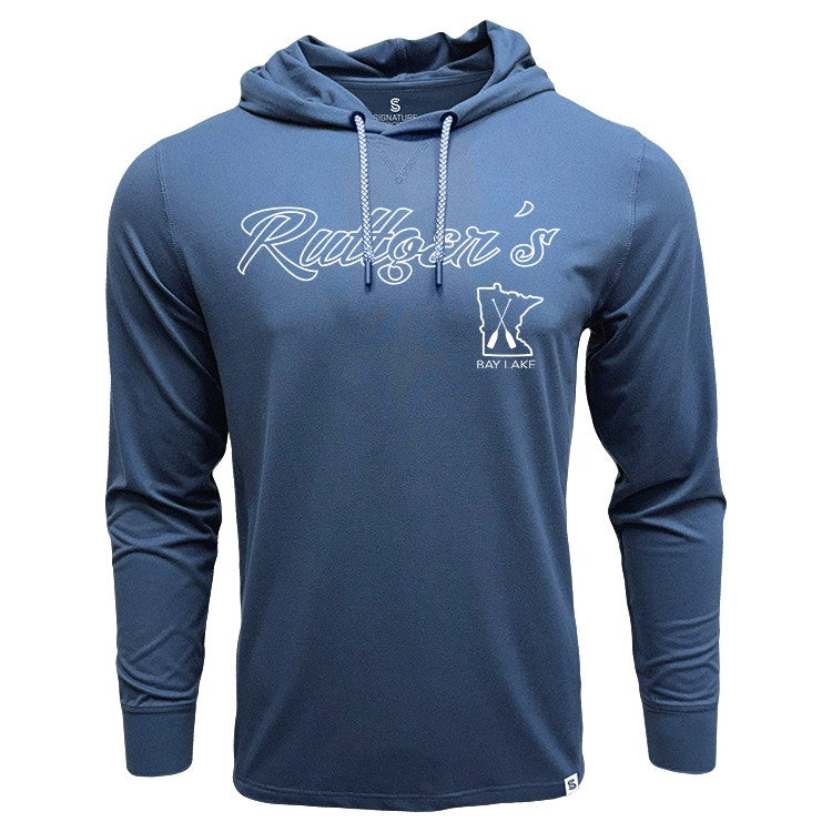 Palisade Long Sleeve Hoodie - Navy