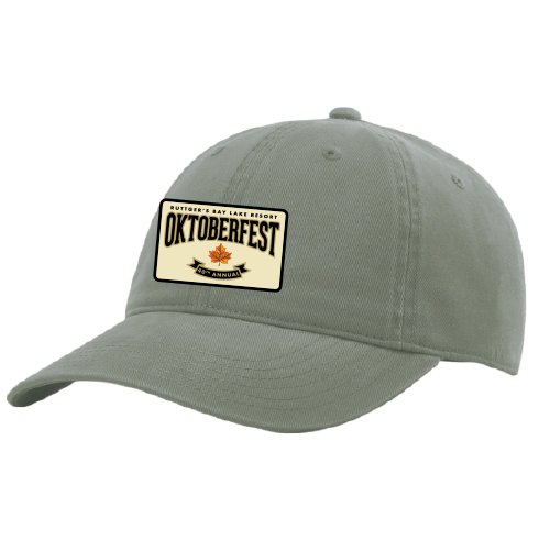 Olive Cotton Twill Cap