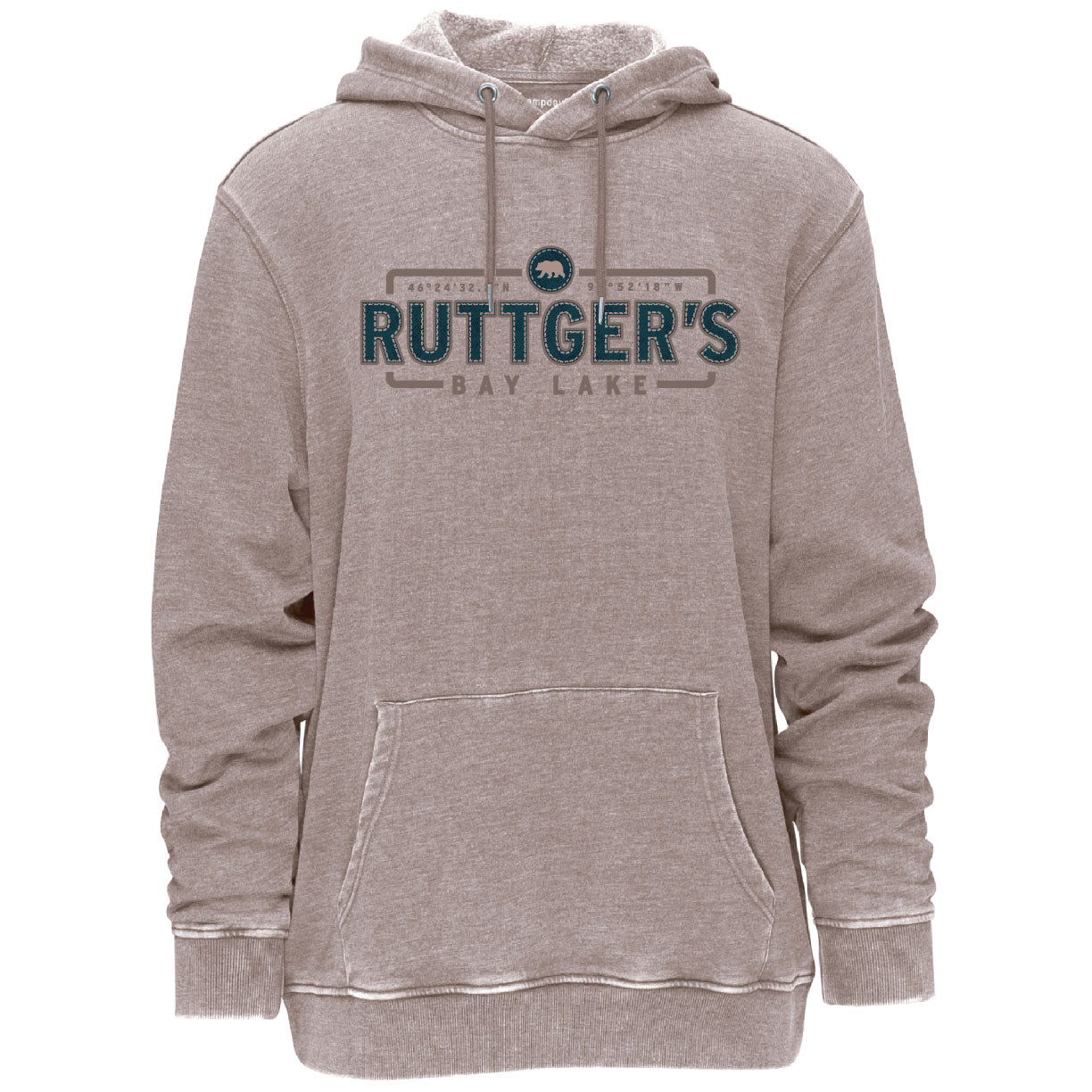 Oatmeal/Heather Vintage Ruttger's Hood