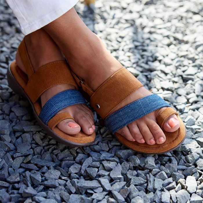 Salma Brown Sandal