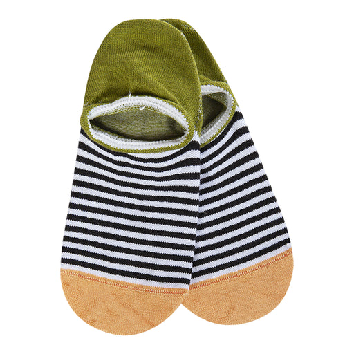 Knit Pickin' Light Weight No Show - Black Multi