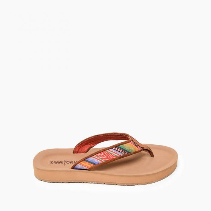 Tan Frisco Stripe Flipflop