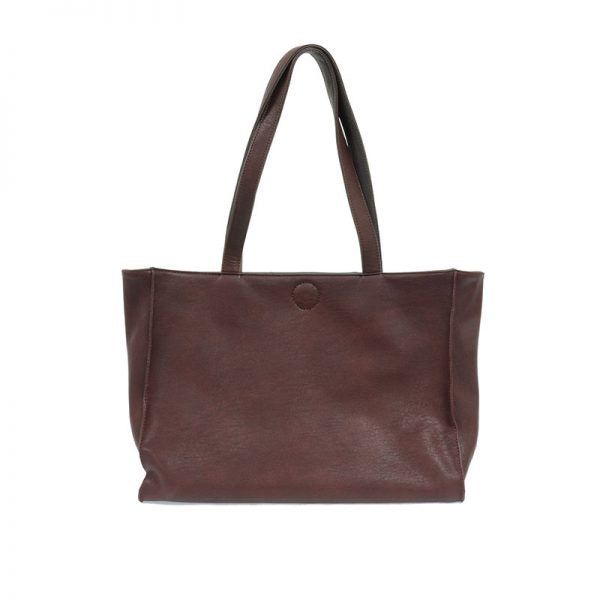 Tatum Reversible Tote - Port Wine/Grey