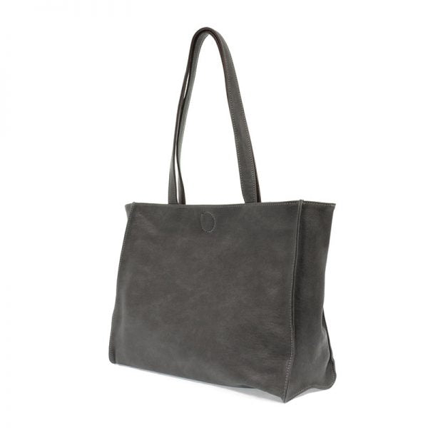 Tatum Reversible Tote - Port Wine/Grey