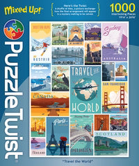 Travel the World Puzzle 1000 Piece
