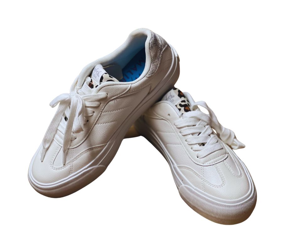 Smash Ella Off White with Metallic Heel