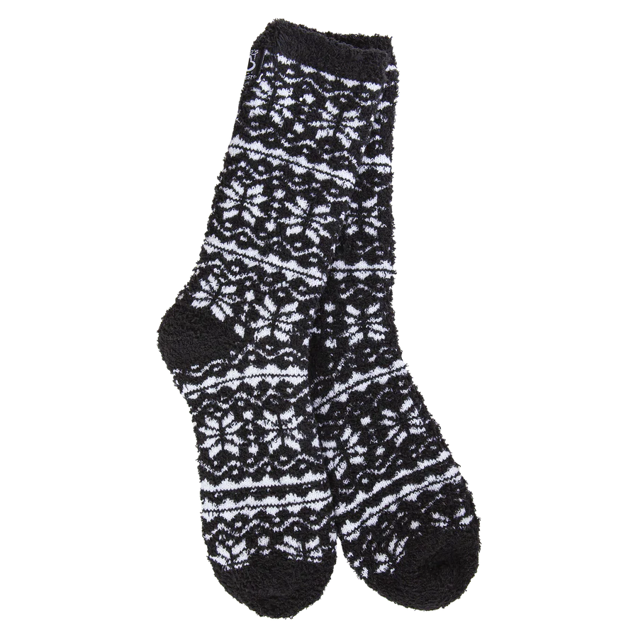 Cozy Collection Fair Isle Black