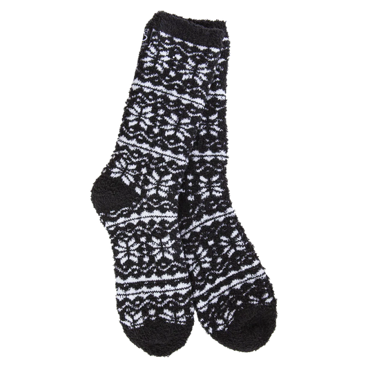 Cozy Collection Fair Isle Black