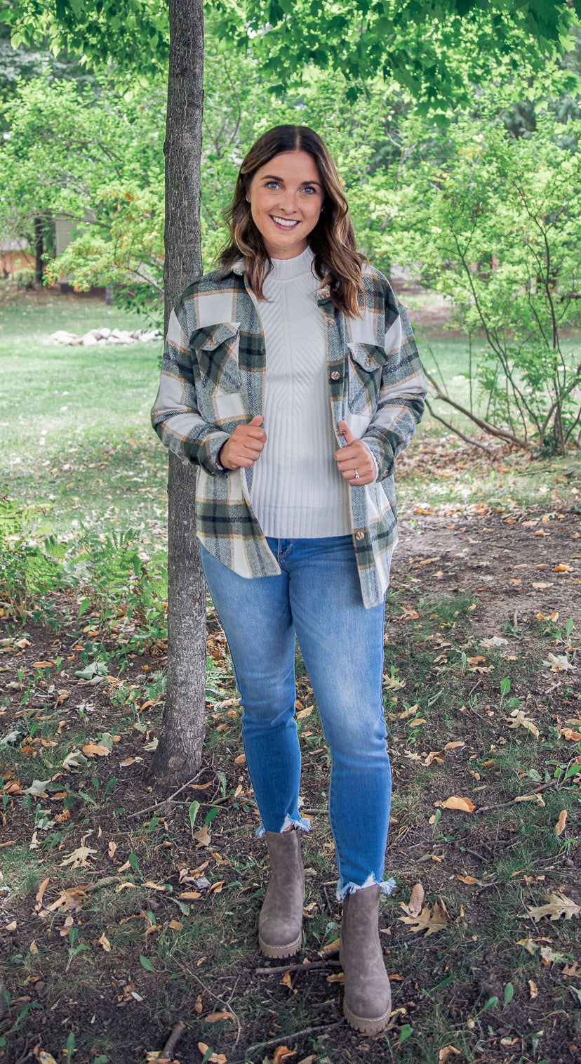 Flannel Shirt Jacket