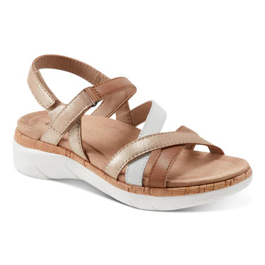 Rosie Open Toe Flat