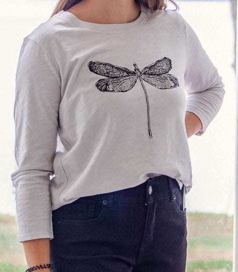 Dragonfly Hi-Lo Tee