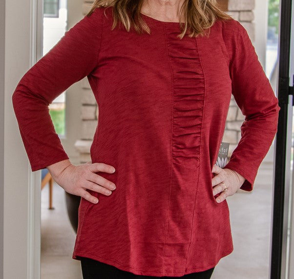 Ruch Shirt - Cranberry