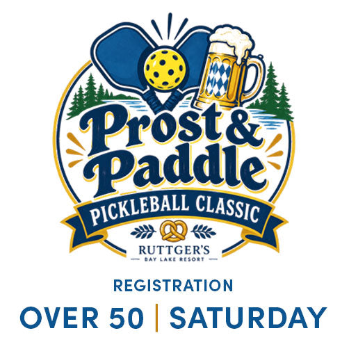 Prost & Paddle Doubles Pickleball Classic, adults 51 & older division Sat., Oct 17