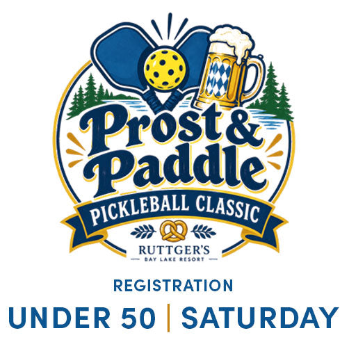 Prost & Paddle Doubles Pickleball Classic, adults 50 & under division Sat., Oct 17