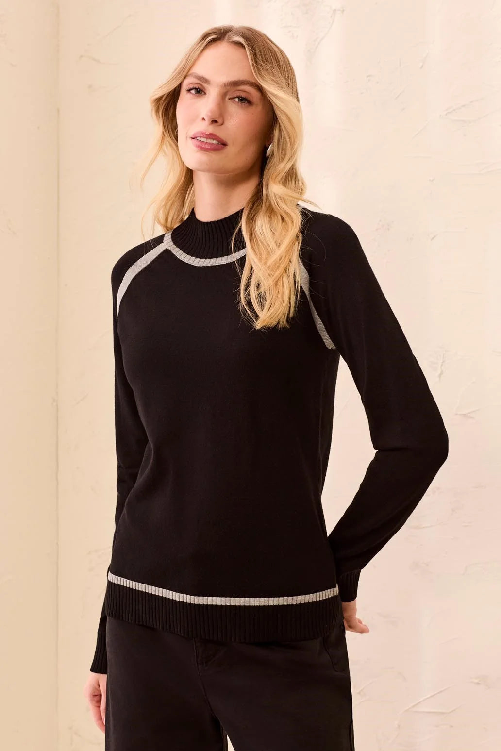 Mock Neck Sweater