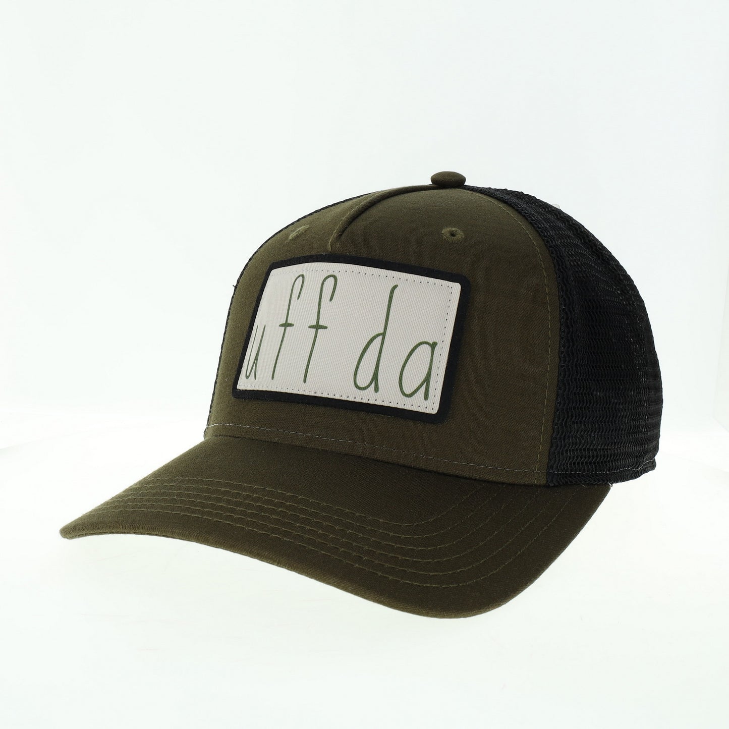 Uff Da Roadie Trucker Hat - Olive