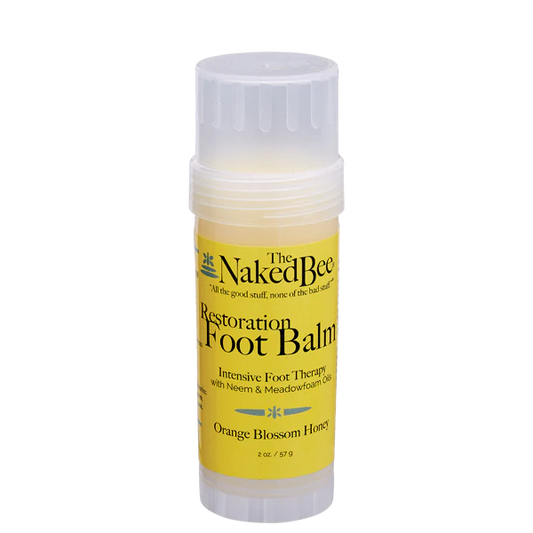 2 oz Restoration Foot Balm Orange Blossom Honey