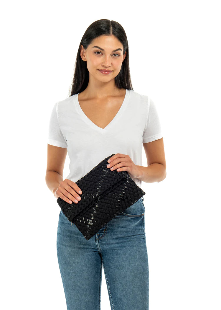 Val Convertible Crossbody Black Bag