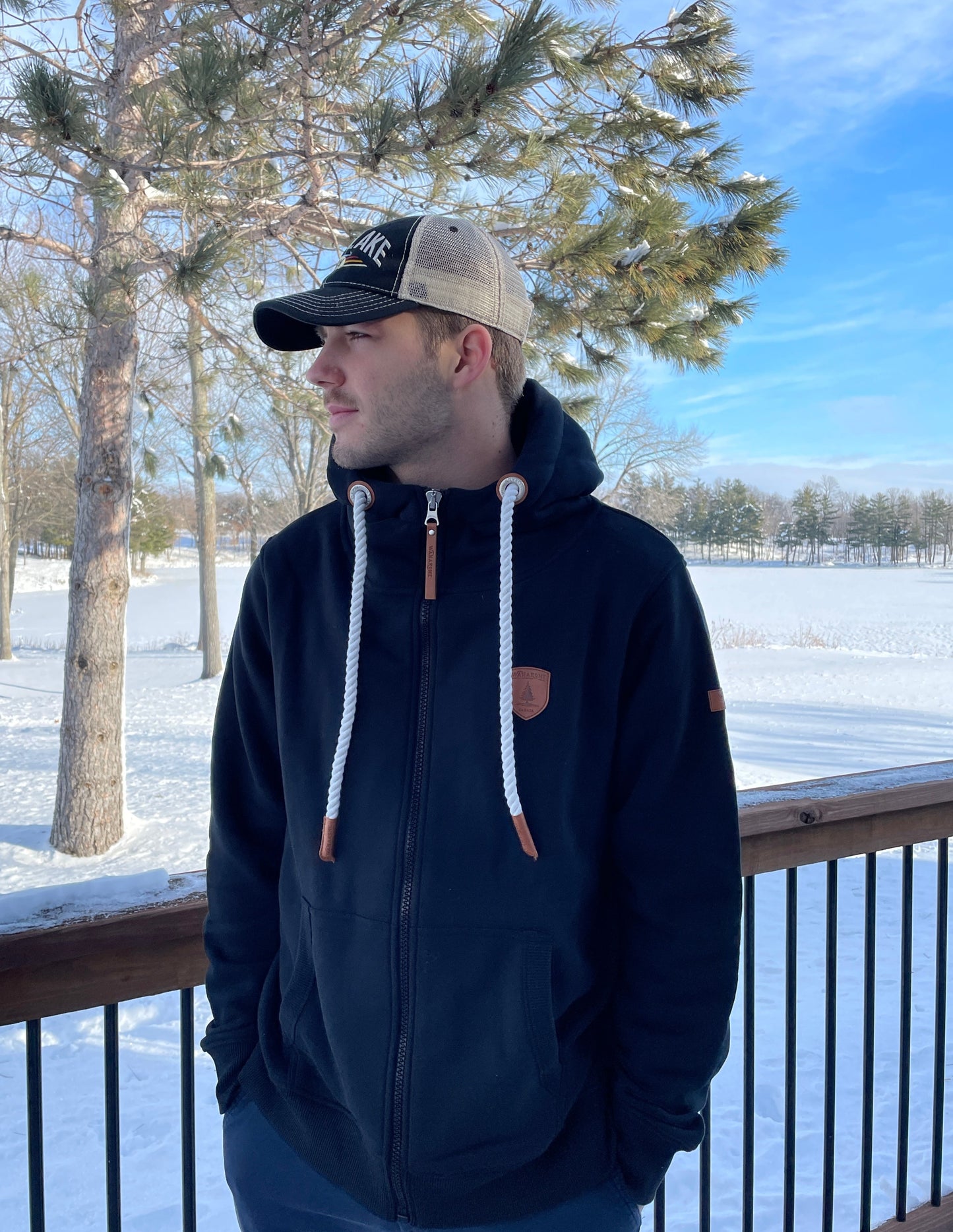 Men's Zeus Hoodie with Zip