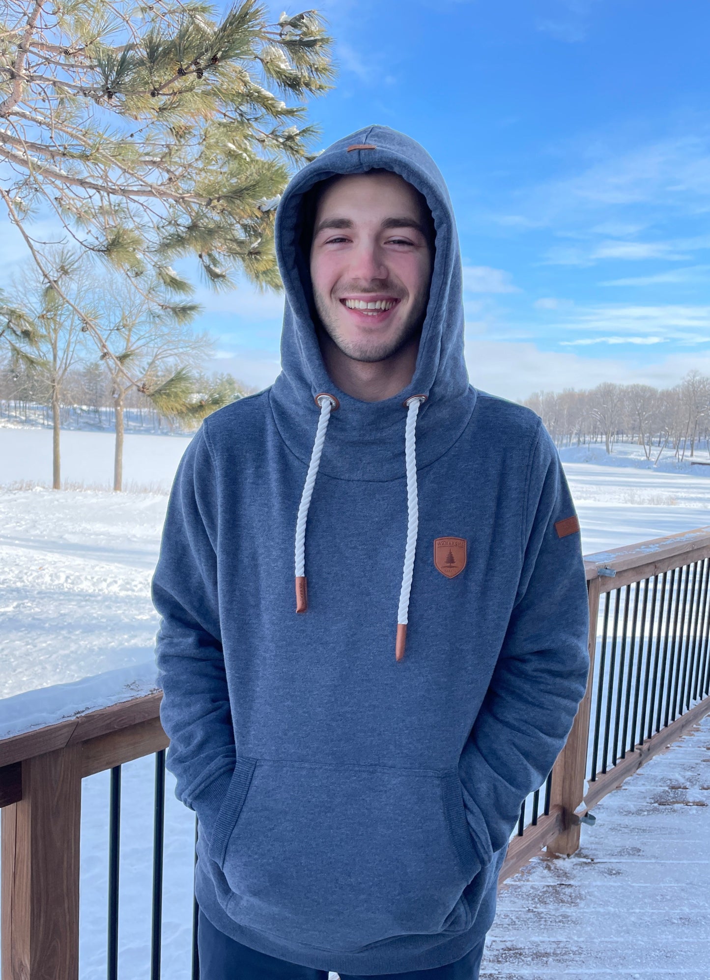 Mens cascade hoodie