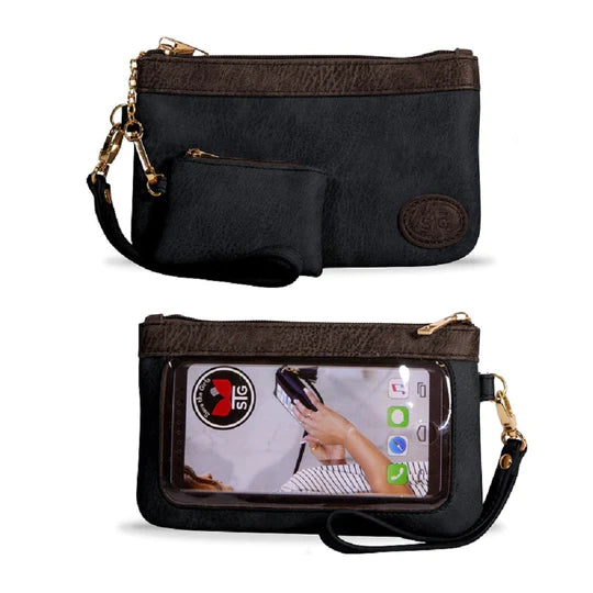 Black Catchy Clutch