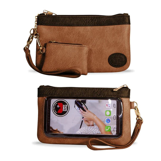Caramel Catchy Clutch