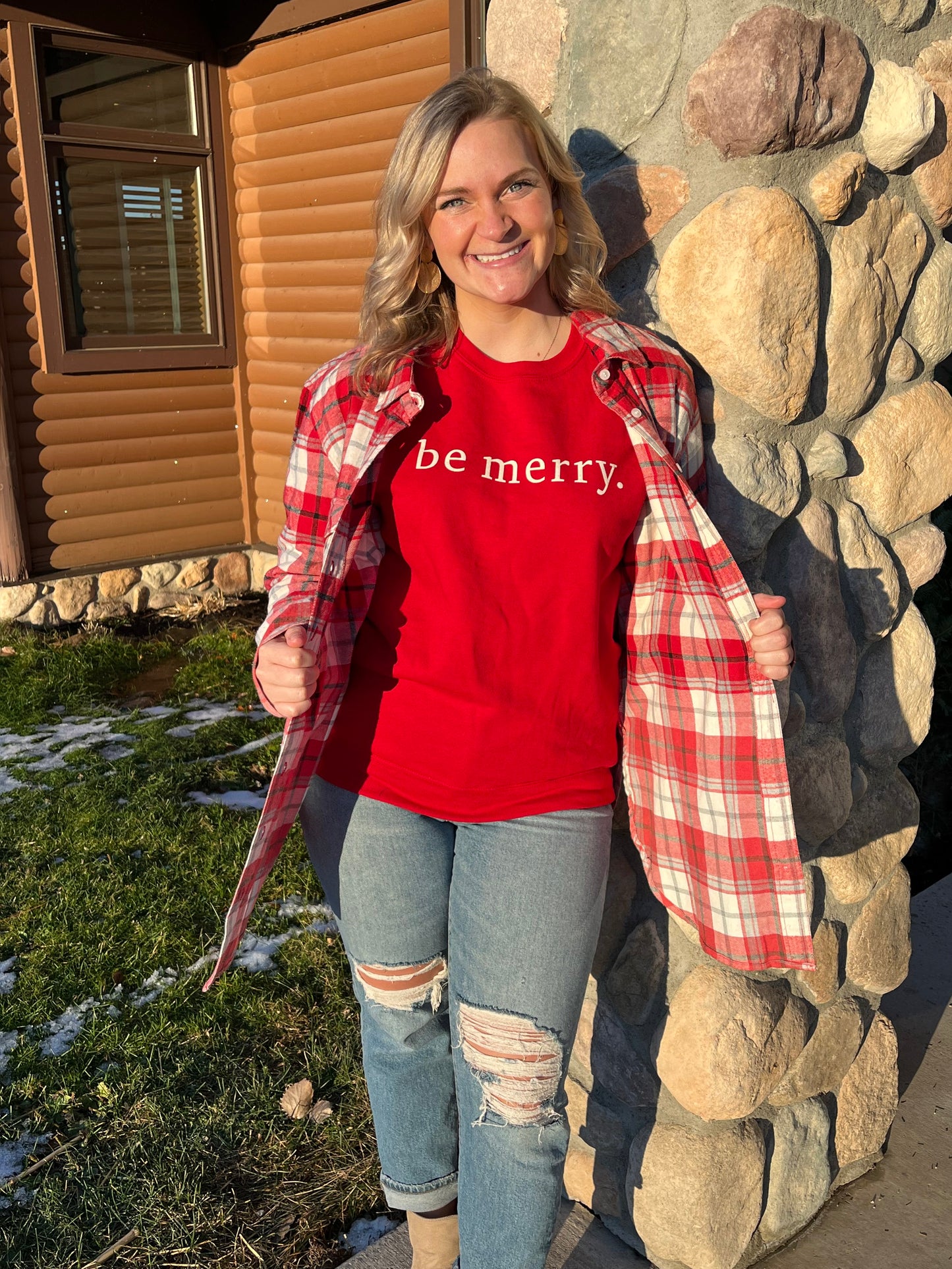 Be Merry Crewneck